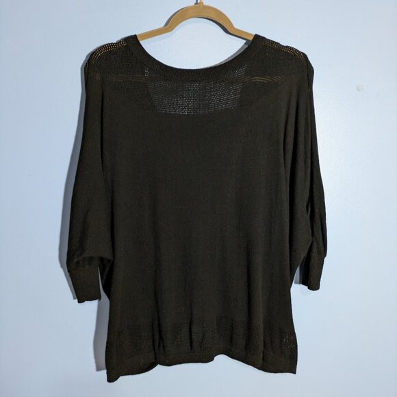 VICTORIA SECRET Front Cross Women's Sweater Vintage Size M - Picture 6 of 6